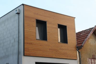 Composite Siding installation